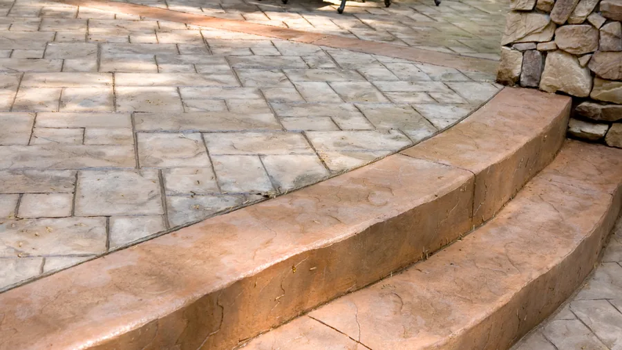 Stamped Concrete in Johns Creek GA